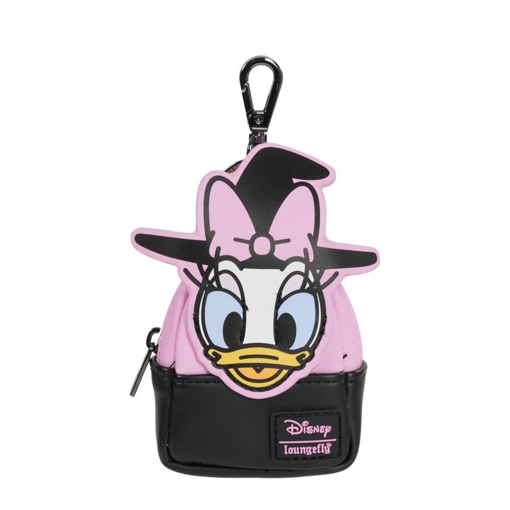 Loungefly Disney Daisy Duck Witch Halloween Bag Charm EE Exclusive NEW